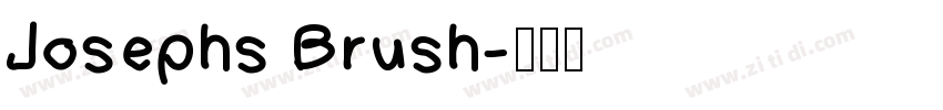 Josephs Brush字体转换